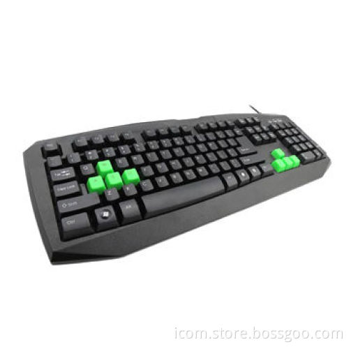 Standard Keyboard with 104 Standard Keys, High Keys, Novelty Burly, Multiple Languages